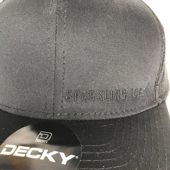 Sparkling Ice Black Snapback Hat - Picture 2 of 7